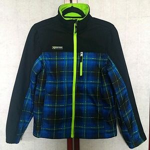NWOT Xpedition Black/green/blue fall jacket XXL